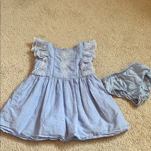 Baby Gap dress with matching bloomers size 2 years